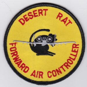 Desert rat forward air controller patch.