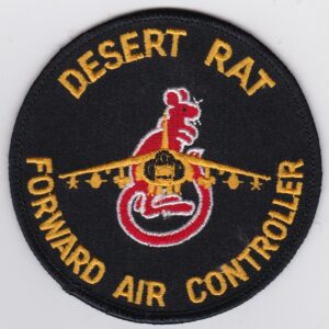 Desert rat forward air controller patch.