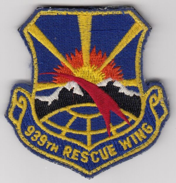 939, HC 130 Hercules, HH 60 Pave Hawk, Patch, Rescue, Rescue Wing, RQW, USAF, Wing