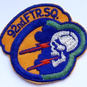 USAF 92 TFS Squadron Patch USAFE Tactical Fighter F 4