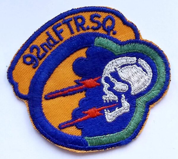 USAF 92 TFS Squadron Patch USAFE Tactical Fighter F 4