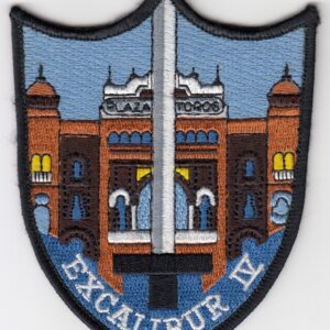 48th TFW Excalibur IV 1988 Bomb Competition Patch F-111F Variant A1b