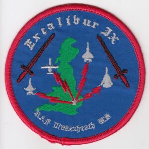 48th TFW Excalibur IX 1993 Patch F-111F Bomb Competition Variant A1