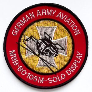 German Army Aviation Display Team Patch Heeresfliegerregiment