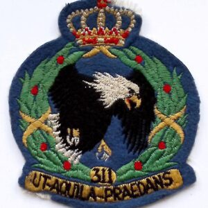 RNLAF 311 Sqn Crest Patch Royal Netherlands Air Force