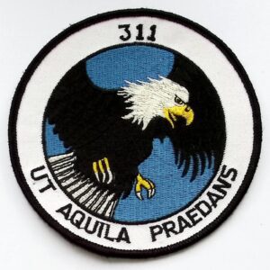 RNLAF 311 Sqn Eagle Patch Royal Netherlands Air Force