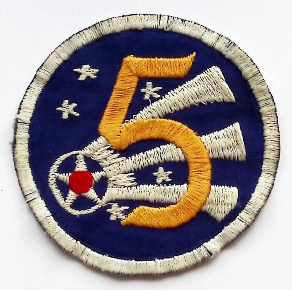 USAF Cmd PACAF 5 Fifth Air Force Patch Command