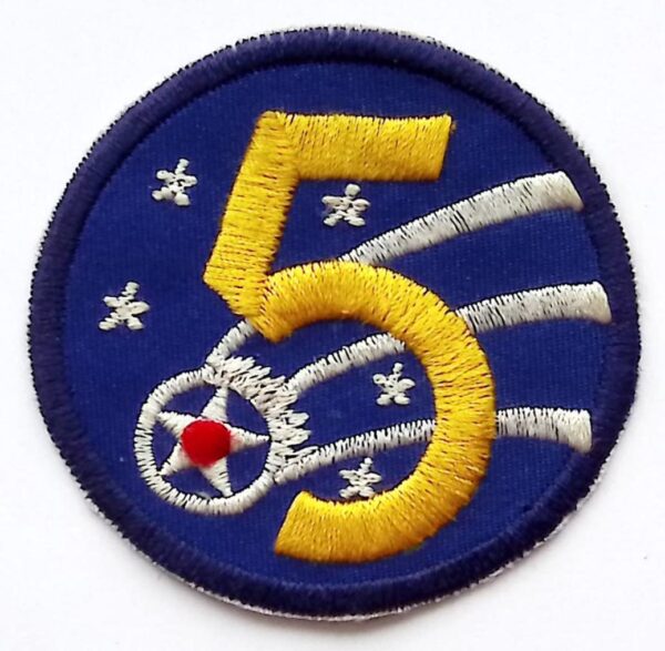 USAF 5 Air Force PACAF Patch Fifth Air Force Command