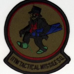 USAF 11 TMS Patch USAFE GLCM Tactical Missile Squadron