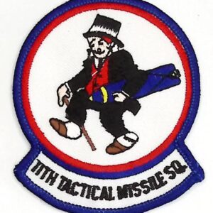 USAF 11 TMS Patch USAFE GLCM Tactical Missile Squadron