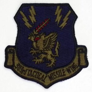 USAF Patch 303 TMW USAFE GLCM Tactical Missile Wing