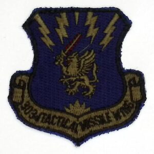 USAF Patch 303 TMW USAFE GLCM Tactical Missile Wing