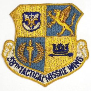 USAF Patch 38 TMW USAFE GLCM Tactical Missile Wing Mace