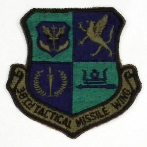 USAF 38 TMW Patch USAFE GLCM Tactical Missile Wing
