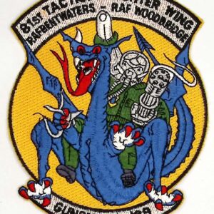 USAF 81 TFW Gunsmoke 89 Patch USAFE 81 Wing A 10