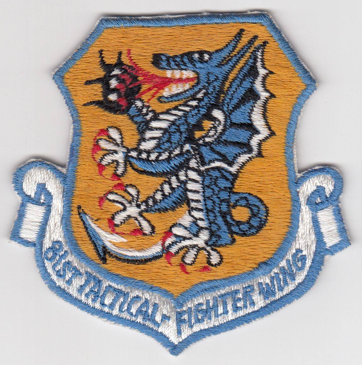 81st USAF TFW Patch F-101 Voodoo Patch Crest Bentwaters A