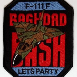 48th TFW Bagdad Bash USAF Patch Iraq 1991 Variant J4 front