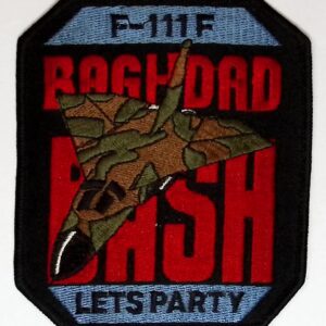 Bagdad Bash USAF 48th TFW Patch Iraq 1991 Variant J3a