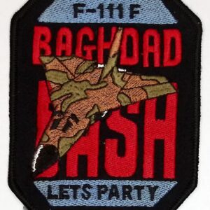 USAF 48th Bagdad Bash TFW Patch Iraq 1991 Variant J1 f