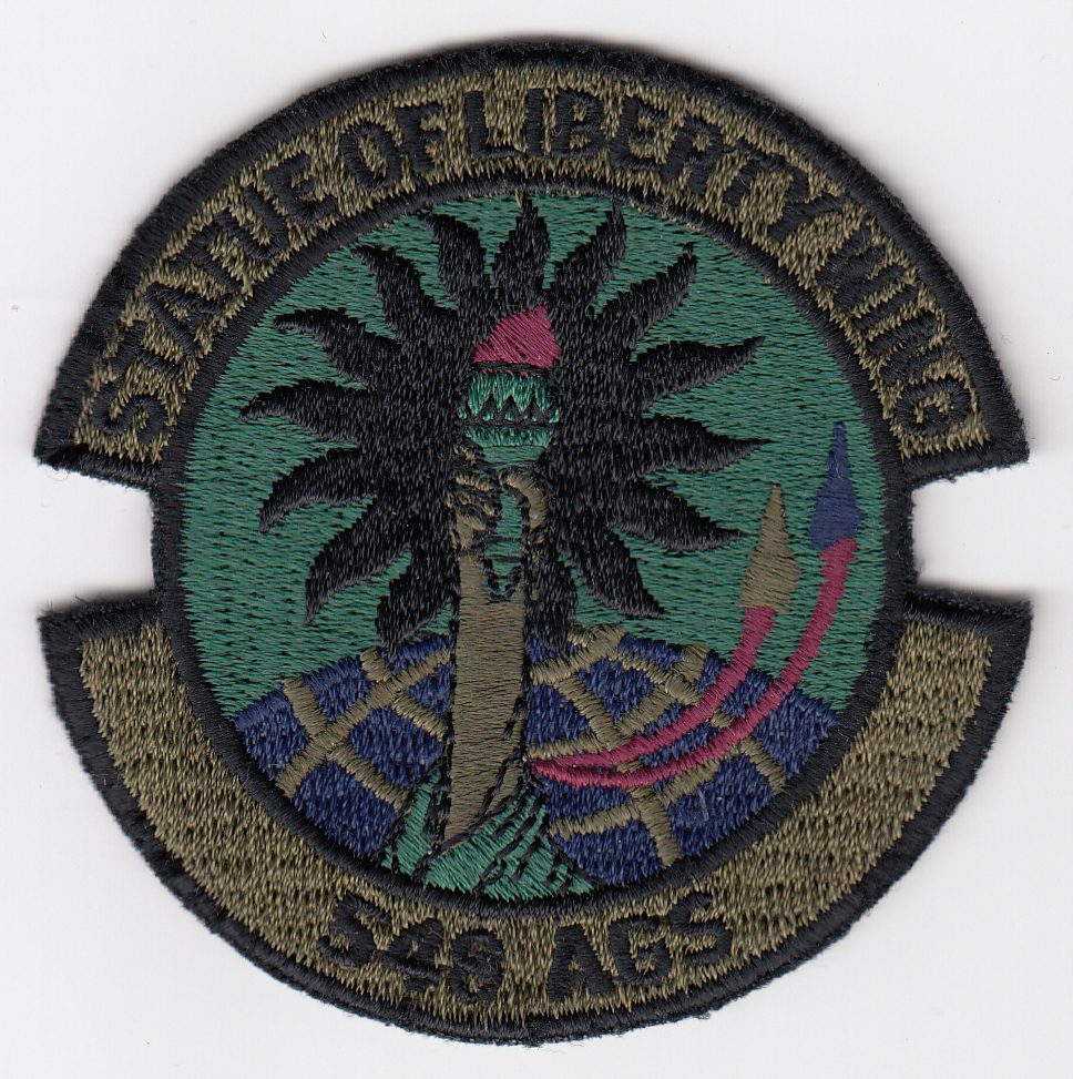 548th Aircraft Generation Squadron F-111F Subdued Variant C1 Front