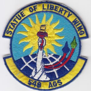 48th TFW 548th AGS Patch F-111F 1985 Variant A1