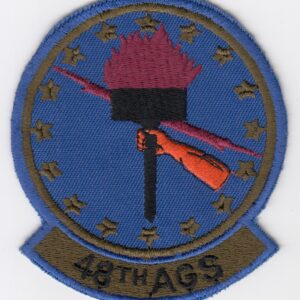 48th TFW AGS Aircraft Generation Sq Patch F-111 1985 Variant A1