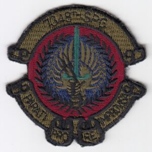 48th TFW 7348th Security Police Group SPG Patch Variant A1b