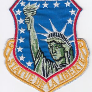 Crest 48th TFW French Made Patch USAF F-100D Super Sabre 4 Inch Variant E1