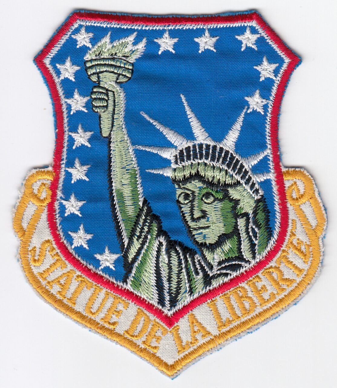 Crest 48th TFW French Made Patch USAF F-100D Super Sabre 4 Inch Variant E1