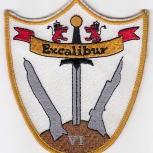 48th TFW Excalibur VI 1990 Bomb Comp Patch F-111F Variant A1b