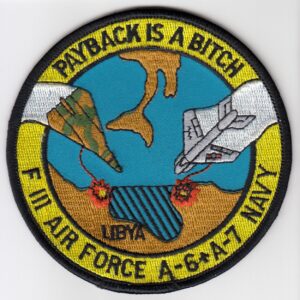 48th TFW Payback Bitch Patch Deployed 1986 Variant J2