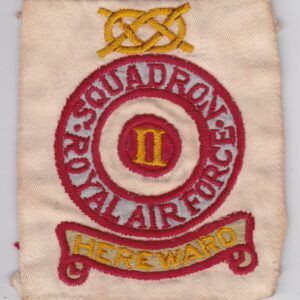 No II Squadron Army Cooperation Patches RAF Royal Air Force